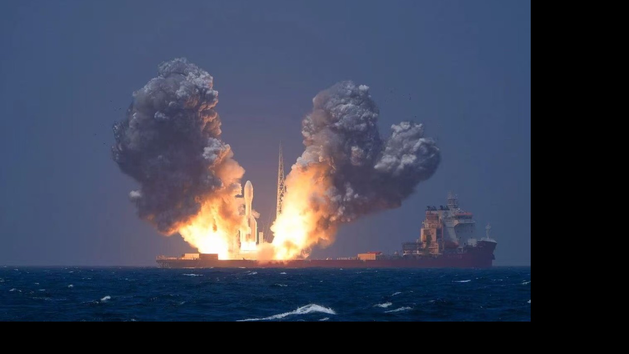 引力一号&ldquo;一箭9星&rdquo;海射成功